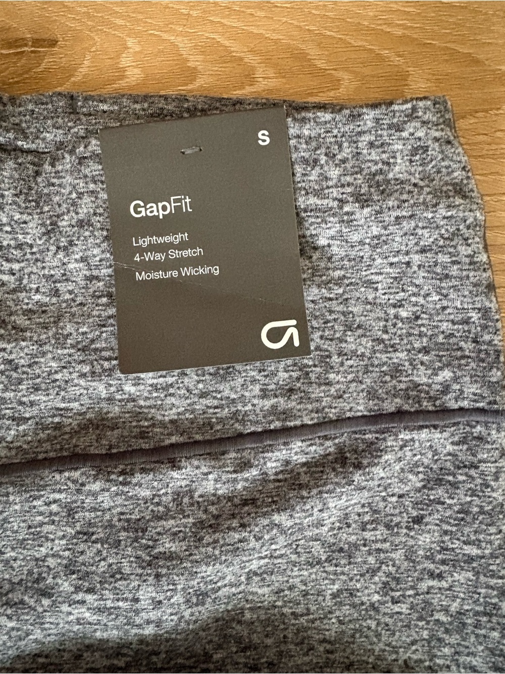 GAP Gray Marled Athletic leggings